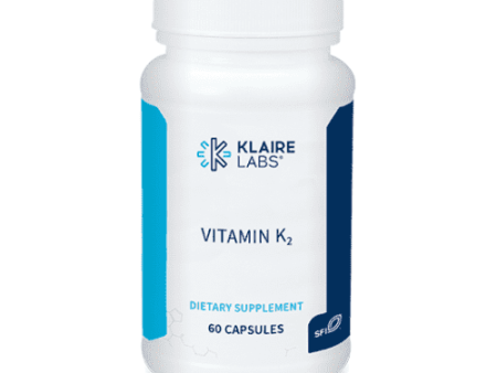 Vitamin K2 50mcg, 60 Capsules - Klaire Labs Online now