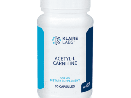 Acetyl-L-Carnitine 500mg, 90 Capsules - Klaire Labs Fashion