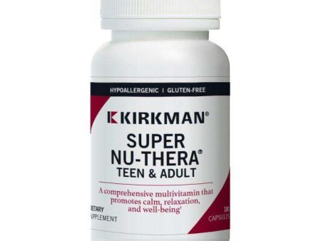 Super Nu-Thera Multivitamin Teen & Adult - 180 capsules - Kirkman Laboratories Fashion