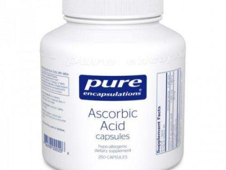 Ascorbic Acid, 250 Capsules - Pure Encapsulations Discount