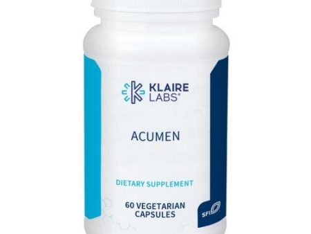 Acumen, 60 Capsules - Klaire Labs  (SFI Health) Fashion