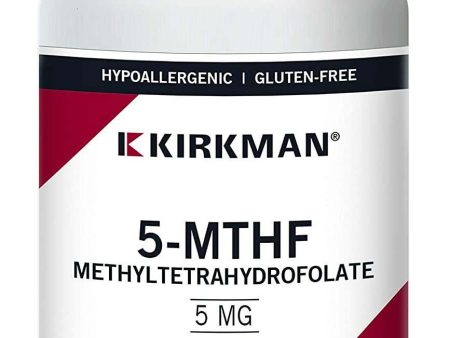 5-MTHF Methyl Folate (5mg) - 60 Caps - Kirkman Labs Online Hot Sale