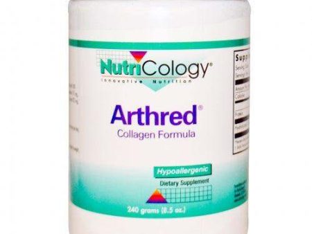 Arthred Collagen Formula 240g - Nutricology   Allergy Research Group Discount