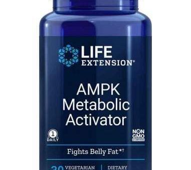 AMPK Metabolic Activator, 30 Vegetarian Tablets - Life Extension For Sale