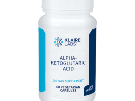 Alpha-ketoglutaric Acid 300mg, 60 Capsules - Klaire Labs Hot on Sale