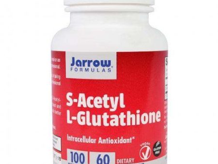 S-Acetyl L-Glutathione 100mg, 60 Tablets - Jarrow Formulas Supply