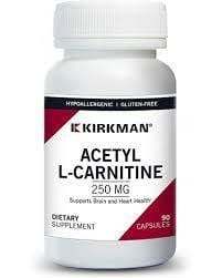 Acetyl L-Carnitine 250 mg - 90 Capsules - Kirkman Labs For Sale