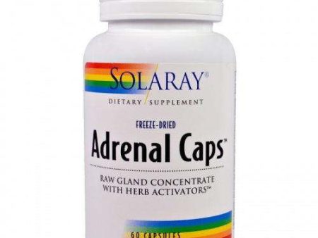 Adrenal Caps, 60 Capsules - Solaray on Sale