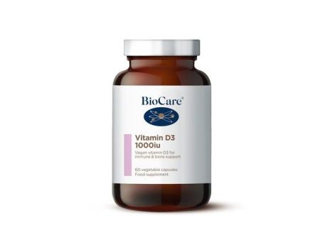 Vitamin D3 1000iu - 60 Capsules - BioCare Supply