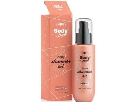 Plum Bodylovin  Body Shimmer Oil - Peach Glow Supply