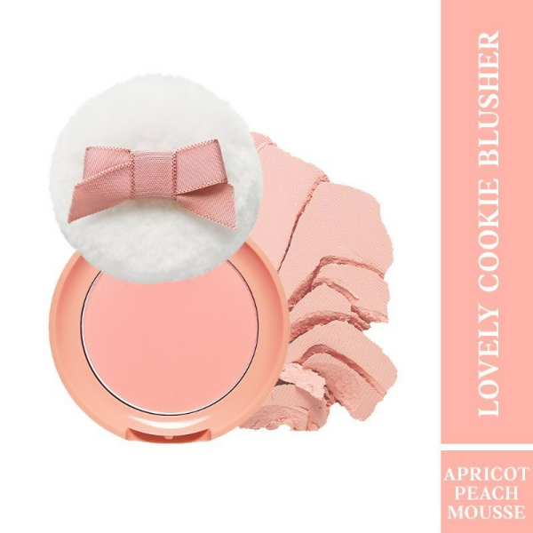 Etude House Lovely Cookie Pressed Powder Blush - Apricot Pea Fashion