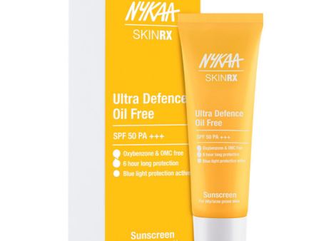 Nykaa SkinRX Ultra Defence Oil Free Sunscreen SPF 50 PA +++ Fashion