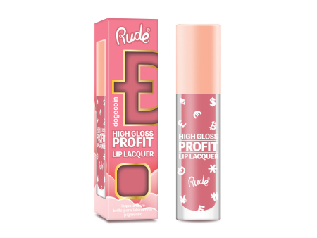 Rude Cosmetics High Gloss Profit Lip Lacquer - Dogecoin Supply