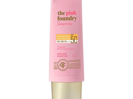 The Pink Foundry Dewy Hydrating Hybrid Sunscreen SPF 50+ Online