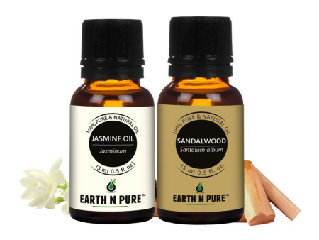 Earth N Pure Sandalwood Essential Oil and Jasmine Essential Oil For Sale