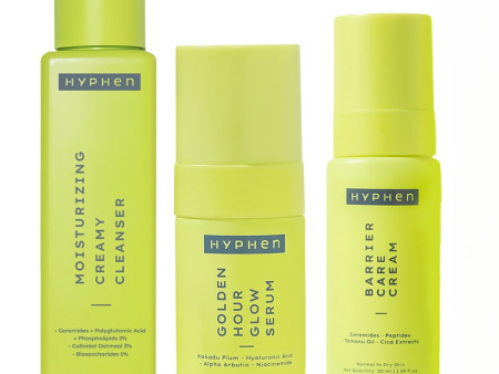 Hyphen By Kriti Sanon CSM (Cleanser, Serum, Moisturizer) Normal to Dry Skin Combo Supply