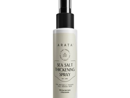 Arata Sea Salt Volumizing Hair Spray Infused with Niacinamide, Biotin & Sea Salt For Instantly Thicker, Full-Bodied Hair Online