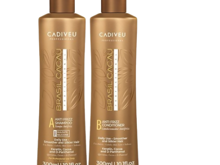 Cadiveu Brasil Cacau Anti Frizz Shampoo & Conditioner Combo Online Hot Sale