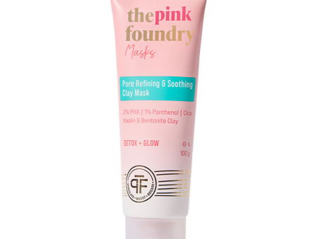 The Pink Foundry Pore Refining & Soothing Clay Mask Supply