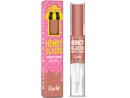 Rude Cosmetics Honey Glazed Shine Lip Color - Plain Online Sale