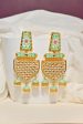 Green Traditional Gold-Plated Meenakari Jhumka Jhumki Earrings Indian Jewellery For Women Girls By House of Ree Hot on Sale