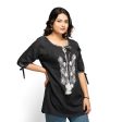 NOZ2TOZ Tunic for women - Black Discount