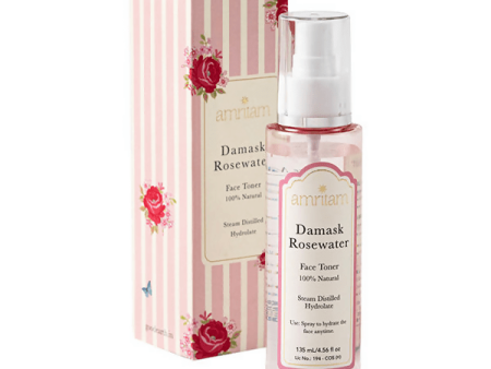 Amritam by Good Earth Damask Rosewater Face Toner For Discount