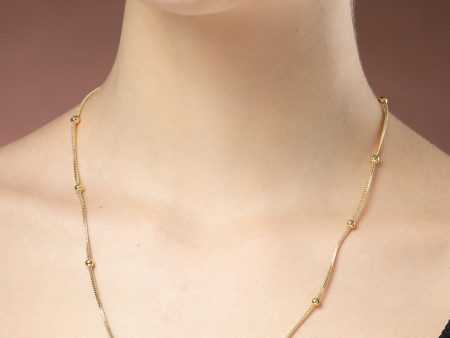 NVR Women s Gold-Plated Minimal Chain Supply