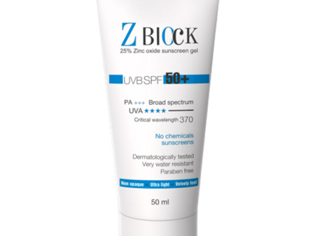 Z-Block 25% Zinc Oxide Sunscreen Gel Online