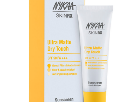 Nykaa SkinRX Ultra Matte Dry Touch Sunscreen SPF 50 PA +++ on Sale