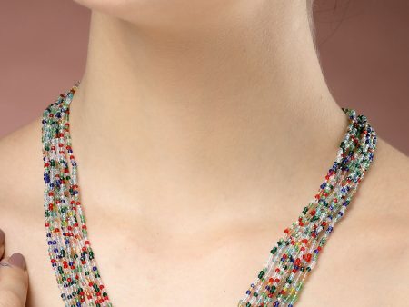 NVR Women s Multi-Coloured Handcrafted Necklace Fashion