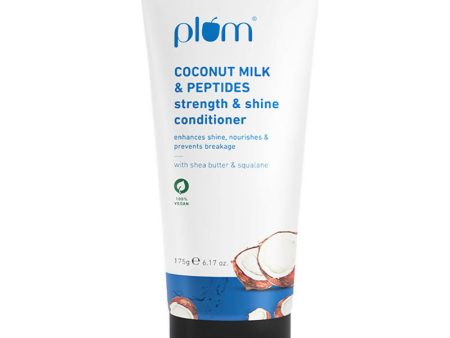 Plum Coconut Milk & Peptides Conditioner For Soft, Shiny Hair Online Hot Sale