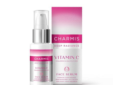 Charmis Deep Radiance Vitamin C Face Serum With Hyaluronic Acid and Salicylic Acid Hot on Sale