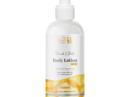 The Beauty Sailor Nourish & Shield Body Lotion Online Sale