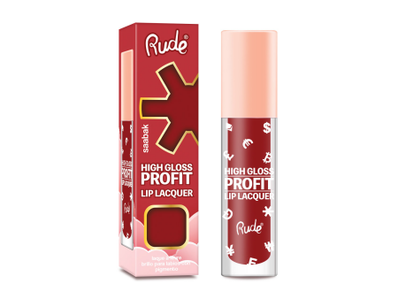 Rude Cosmetics High Gloss Profit Lip Lacquer - Sabacc on Sale