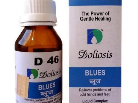 Doliosis Homeopathy D46 Blues Drops Hot on Sale