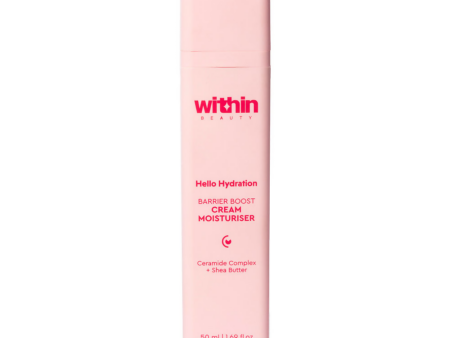 Within Beauty Hello Hydration Barrier Restore Cream Moisturizer Online