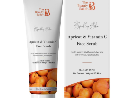 The Beauty Sailor Apricot And Vitamin C Face Scrub For Discount