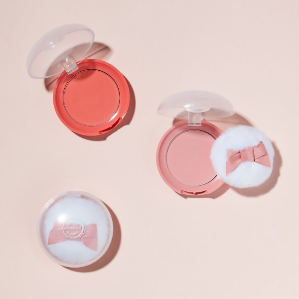 Etude House Lovely Cookie Pressed Powder Blush - Apricot Pea Fashion