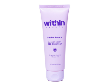 Within Beauty Bubble Bounce Barrier Boost Gel Face Cleanser Supply