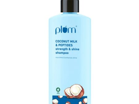 Plum Coconut Milk & Peptides Shampoo For Soft, Shiny Hair For Discount