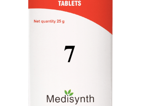 Medisynth Bio-Chemic Combination No.7 Tablets Sale