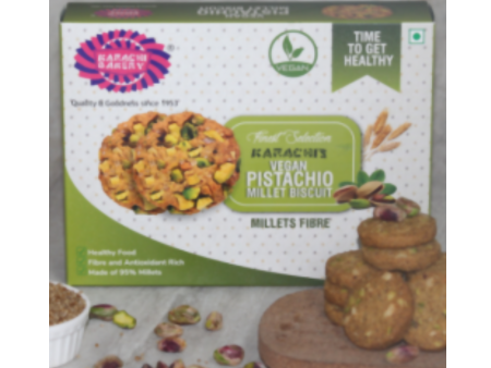 Karachi Bakery Vegan Pistachio Millet Biscuit Fashion