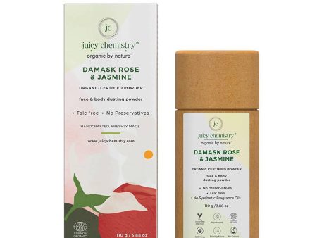 Juicy Chemistry Damask Rose & Jasmine Face & Body Dusting Powder Fashion