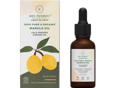 Juicy Chemistry Cold Pressed Marula Carrier Oil For Sale