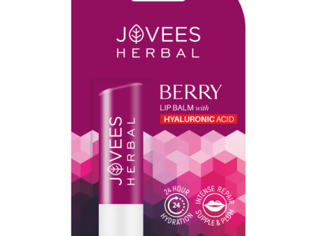 Jovees Berry Lip Balm with Hyaluronic Acid Online Hot Sale