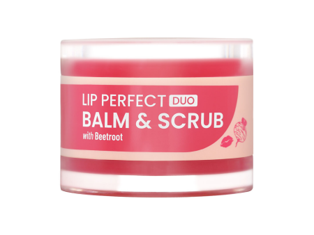 Swiss Beauty Lip Perfect Duo Balm & Scrub - Beetroot Hot on Sale