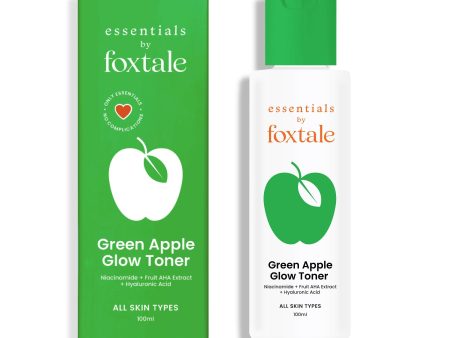 Foxtale Essentials Daily Green Apple Glow Toner with Niacinamide Online Sale