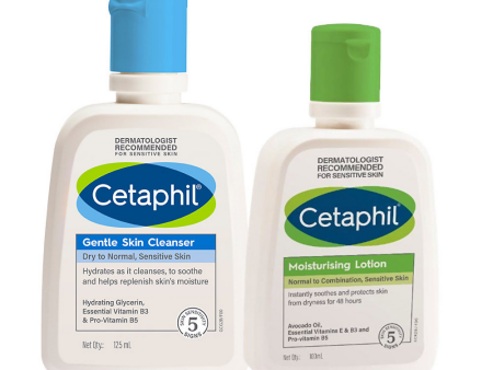 Cetaphil Cleansing + Hydrating Regime Combo Online now