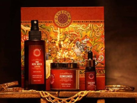 Shesha Ayurveda Kumkumadi Skin Brightening Rituals Gift Set For Discount